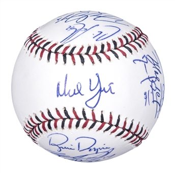 2015 American League All-Star Team Signed Official All-Star Game Baseball With 20 Signatures Including Trout & Pujols (PSA/DNA)